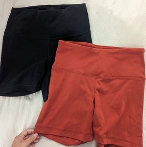 Yogalicious biker shorts (set of 2)
